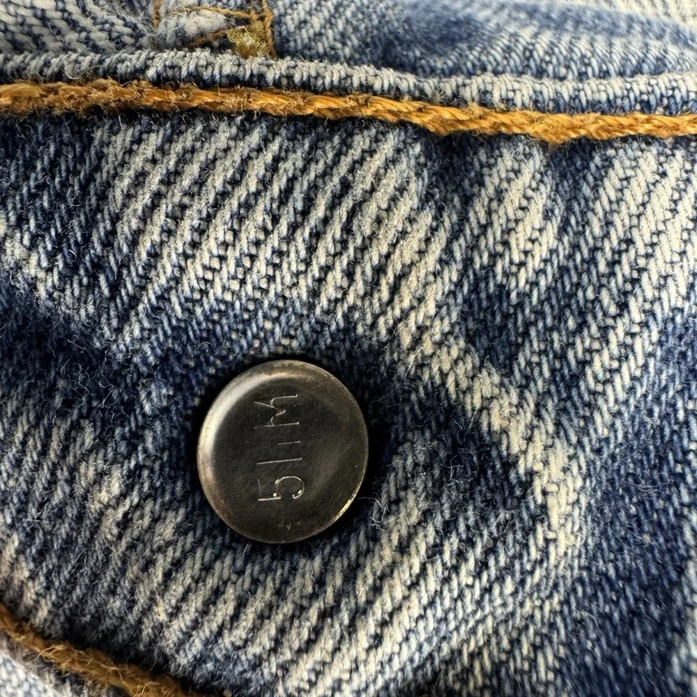 VTG‎ 90s Levi's 520 Special Reserve Loose Tapered Jeans Made USA Dad (Fit 34x34)